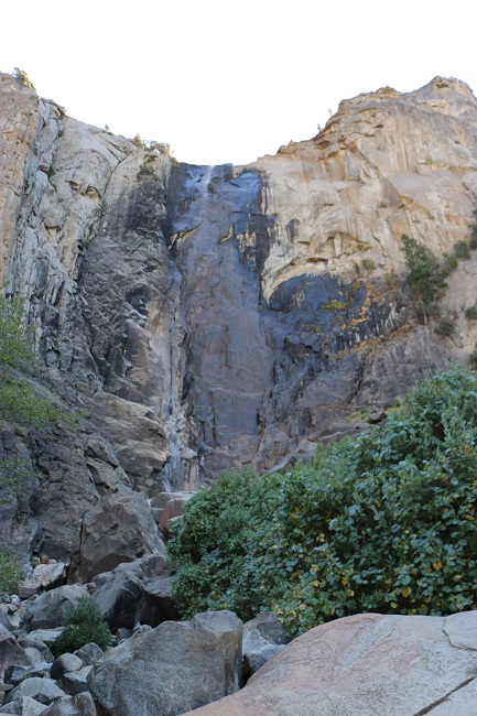 Bridal Veil Fall just a trickle