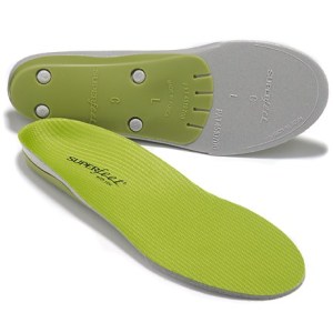 Ridge-free Green Superfeet Insoles