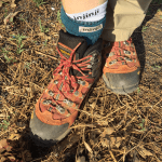 Hiking Lady testing the Injinji Liner + Hiker Sock Combo