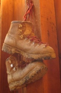 Old Hiking Boots