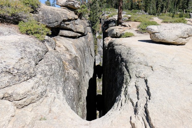 Taft Point Fissures