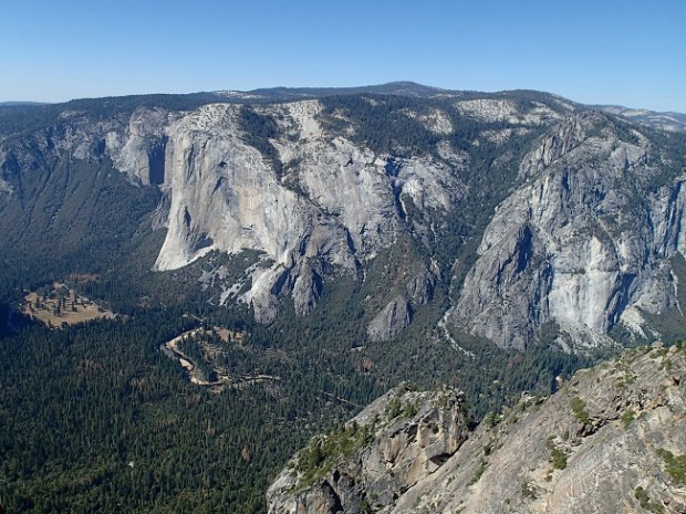 View of El Capitan from Taft Point